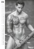 Kalendarz Pin-Up Men 2027 Mężczyźni 12 Zdjęć Czarno-Białych Format A3 - Zdjęcie 3