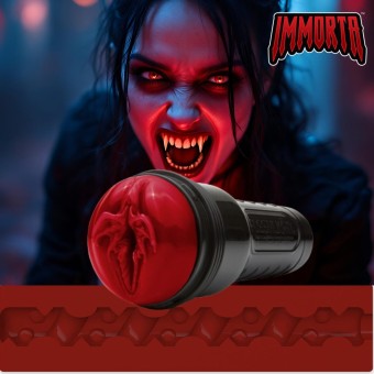 Fleshlight Fantasy Immorta Vampiress Masturbator SuperSkin Wampir Czerwony