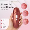Womanizer Pro Czerwony Stymulator Łechtaczki Pleasure Air 11 Poziomów - Zdjęcie 4