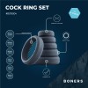 Boners Zestaw: 6 Pierścieni Erekcyjnych Ring Cockring Różne Rozmiary - Zdjęcie 5