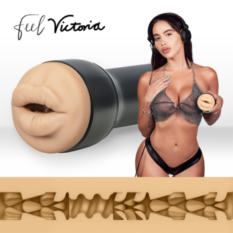 Kiiroo FeelStars Victoria June realistyczny masturbator w kształcie ust