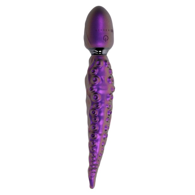 Gender X Into The Deep Wibrator Macka Obrotowy Wibrujący 7 Trybów Fiolet