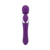 EasyToys Vibe Wand 2w1 Wibrator Rabbit 3 Silniki 10 Trybów Fioletowy USB - Zdjęcie 4