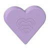 Love Signal Heart Plug Medium Korek Analny Silikonowy Serce 8,5 cm Fiolet - Zdjęcie 3