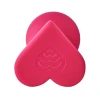 Love Signal Heart Plug Small Korek Analny Silikonowy Serce Mały Różowy - Zdjęcie 5