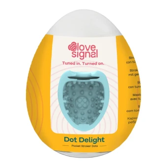 Love Signal Masturbator Dot Delight Pocket Stroker jajeczko do Masturbacji