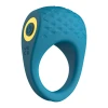 Love Signal Love Loop Wibrujący Pierścień Erekcyjny 10 Trybów USB Niebieski - Zdjęcie 1