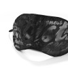 Bijoux Indiscrets Blind Passion Mask Czarna Maska na Oczy Opaska Zmysłowa - Zdjęcie 2