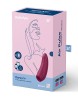 Satisfyer Curvy 1+  - bezdotykowy stymulator łechtaczki sterowany aplikacją - bordowy - Zdjęcie 3