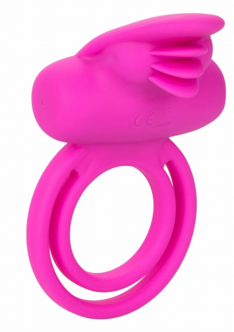 Calexotics Dual Clit Flicker Enhancer  - podwójny erekcyjny pierścień wibrujący, ring, ośmiorniczka