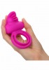 Calexotics Dual Clit Flicker Enhancer  - podwójny erekcyjny pierścień wibrujący, ring, ośmiorniczka - Zdjęcie 7