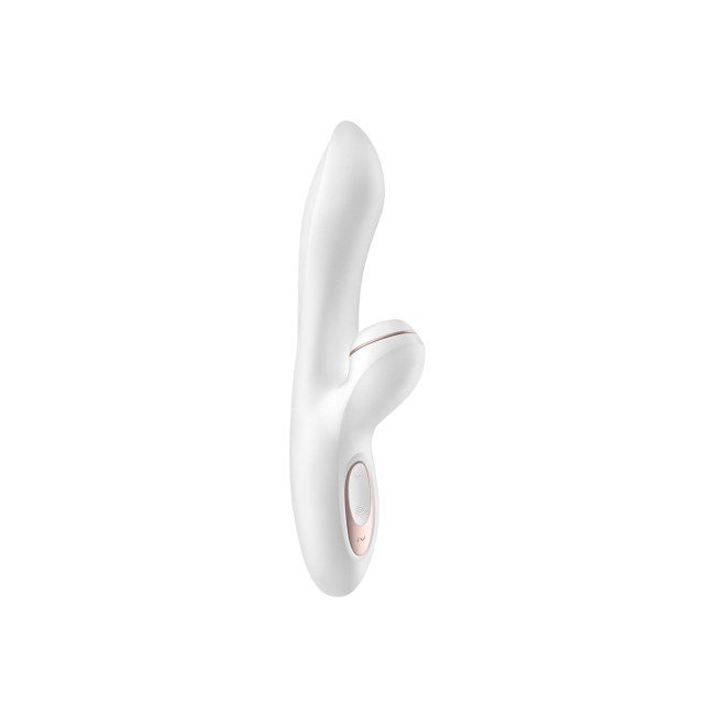 Satisfyer Pro G-Spot Rabbit - wibrator króliczek ze stymulatorem powietrznym do łechtaczki - biały