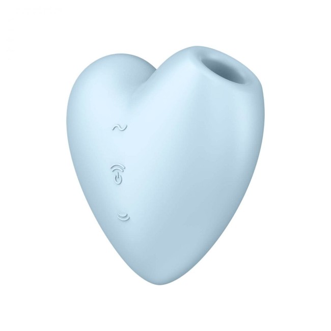Stymulator łechtaczki Satisfyer Cutie Heart błękitny