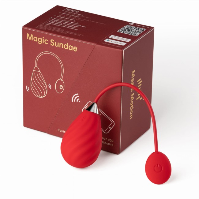 Magic Motion Sundae  -wibrator, jajeczko sterowane aplikacją