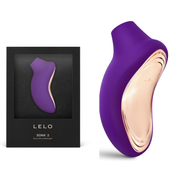 Lelo Sona 2  - soniczny masażer łechtaczki - purpurowa