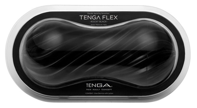 Masturbator Tenga FLEX Rocky Black
