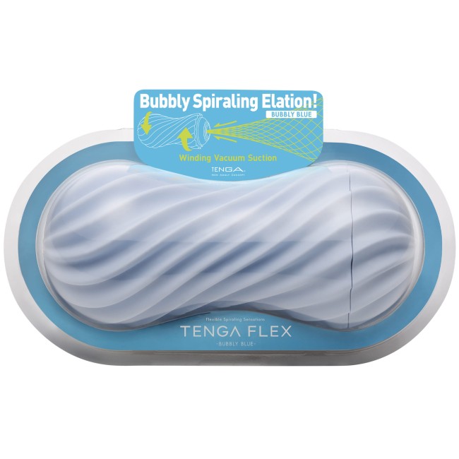 Masturbator Tenga Flex II Bubbly Blue
