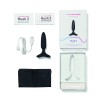Lovense Hush 2 rozm XS - wibrujący korek analny 25mm - Zdjęcie 5