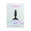 Lovense Hush 2 rozm XS - wibrujący korek analny 25mm - Zdjęcie 7