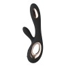 Lelo Soraya Wave Black ekskluzywny wibrator króliczek - Zdjęcie 1