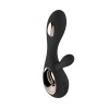 Lelo Soraya Wave Black ekskluzywny wibrator króliczek - Zdjęcie 2