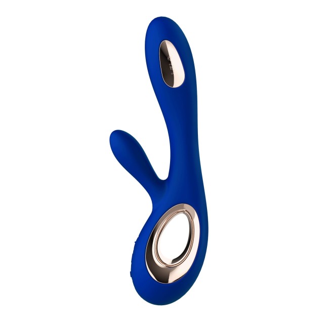 Lelo Soraya Wave Midnight Blue ekskluzywny wibrator króliczek