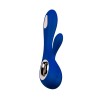 Lelo Soraya Wave Midnight Blue ekskluzywny wibrator króliczek - Zdjęcie 7