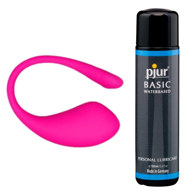 Zestaw Lovense Lush 3 + lubrykant pjur basic 100 ml