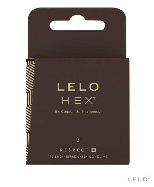 Prezerwatywy Lelo HEX XL 3 szt